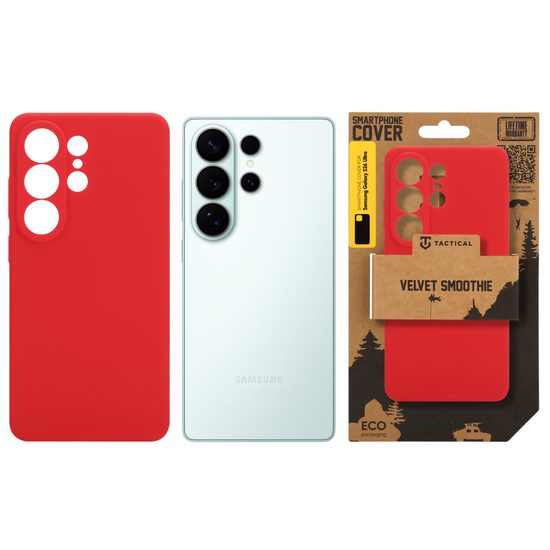 Tactical Velvet Smoothie θήκη, Samsung Galaxy S26 Ultra, κόκκινη