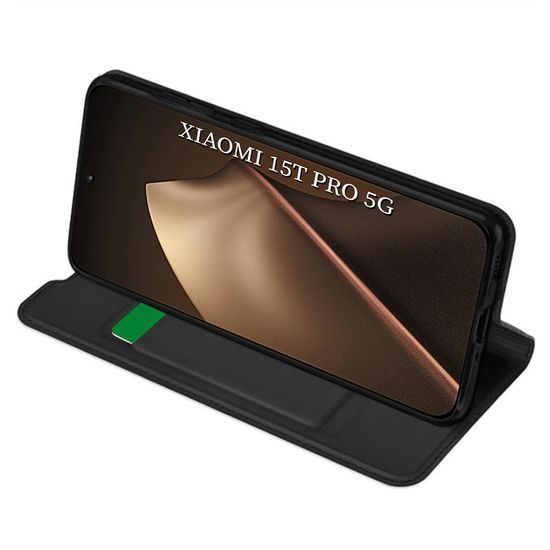 Techsuit Magskin Book, Xiaomi 15T Pro, μαύρο