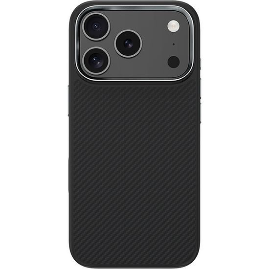 iPhone 17 Pro Max / 18 Pro Max ümbris – Benks Magnetic Armor Pro Kevlar Metal Frame – must