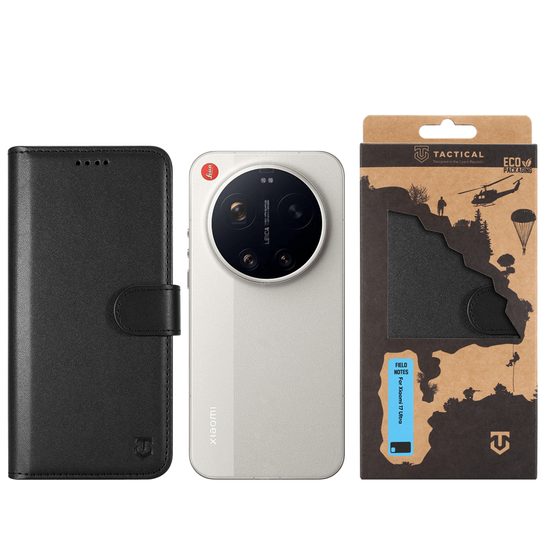 Tactical Field Notes tok, Xiaomi 17 Ultra, fekete