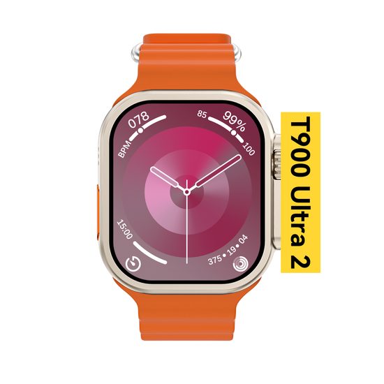 Smartwatch T900 Ultra 2, portocaliu