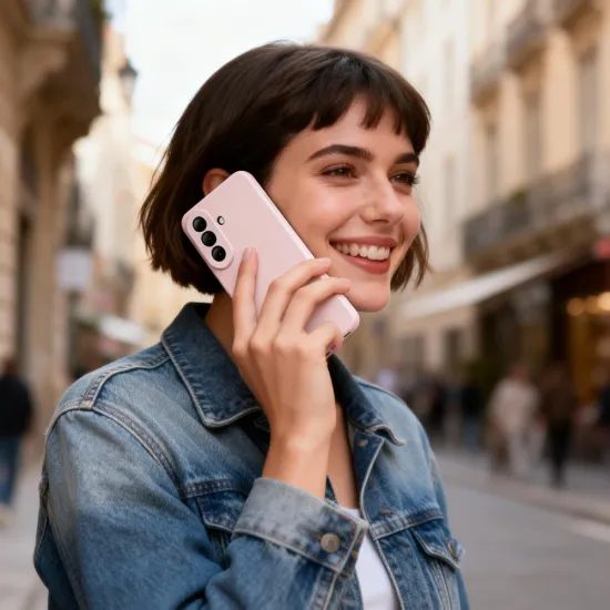 Tech-Protect Icon Schutzhülle für Samsung Galaxy A27 5G - Silikon Case mit Mikrofaser-Futter - Rosa