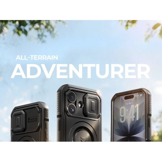 Dexnor MagSafe 360 Kickstand Camprotector husă iPhone 17 / 18, negru