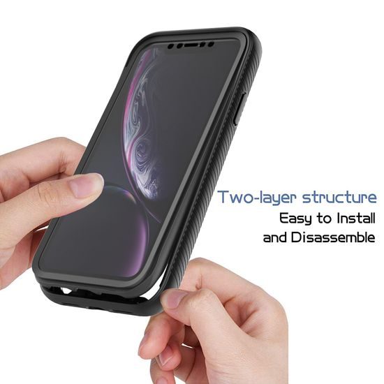 JP Defense360 obal, iPhone XR, čierny