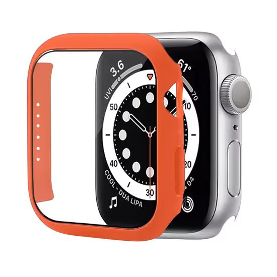 JP maska za sat, Apple Watch 4 / 5 / 6 / SE, 44 mm, narančasta
