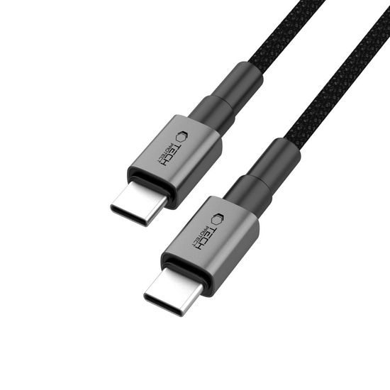 Tech-Protect UltraBoost DNA kabel USB-C, PD100W/5A, 0,5m, šedý