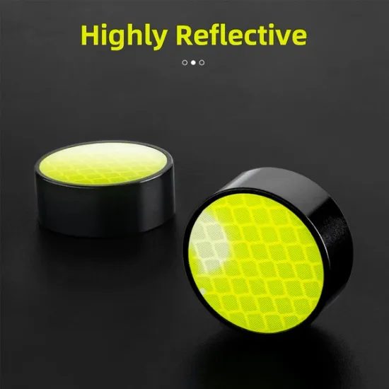 Rockbros 40720007001 Λαβές Ποδηλάτου με Ανακλαστικά, Μαύρες