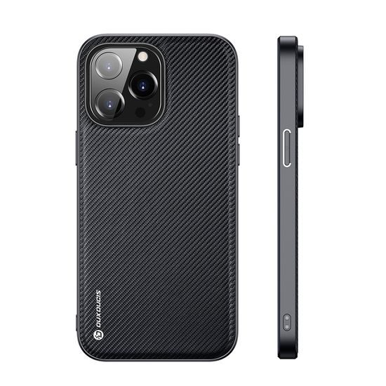 Dux Ducis Fino case, iPhone 14 Pro Max, neagră