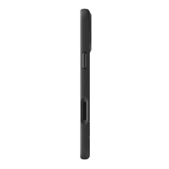 Spigen Parallax „S" Mag s MagSafe, iPhone 17 Pro / 18 Pro, matná čierna