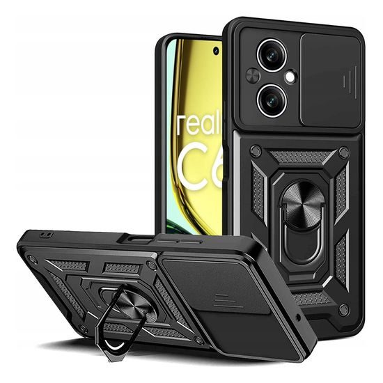 Techsuit CamShield, Realme C67 4G, fekete