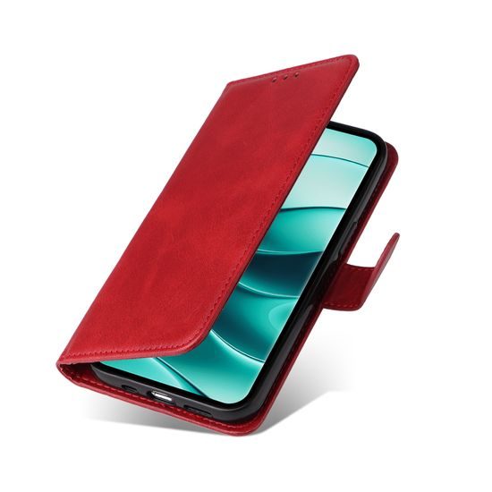 Μαγνητική Θήκη, Xiaomi Redmi Note 14 Pro Plus 5G, Κόκκινη