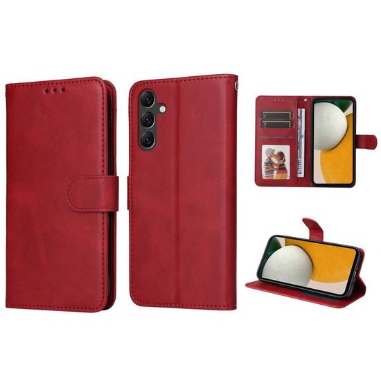 Magnet Case, Samsung Galaxy A15, červený