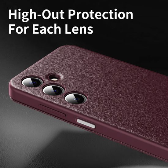 Techsuit SmartView, Samsung Galaxy A17 4G / 5G / A26 5G, μπορντό