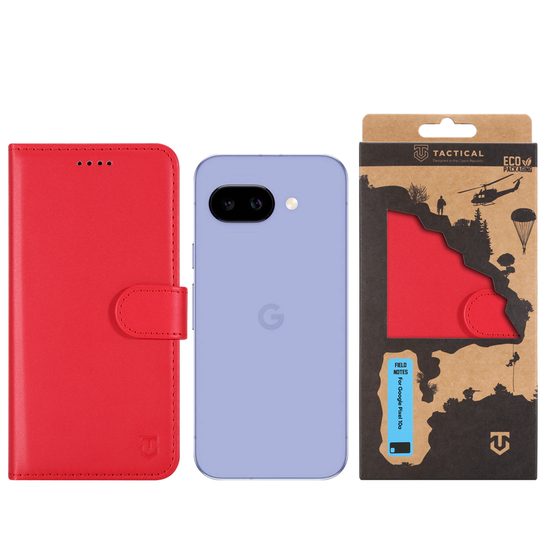Etui Tactical Field Notes, Google Pixel 10a, czerwone