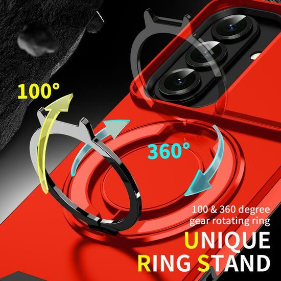 Θήκη Camslide Stand, Samsung Galaxy S26, κόκκινη