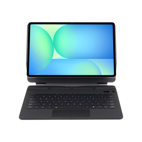 JP Magnetic Keyboard θήκη tablet με οθόνη, Samsung Galaxy Tab S10 FE+, μαύρη