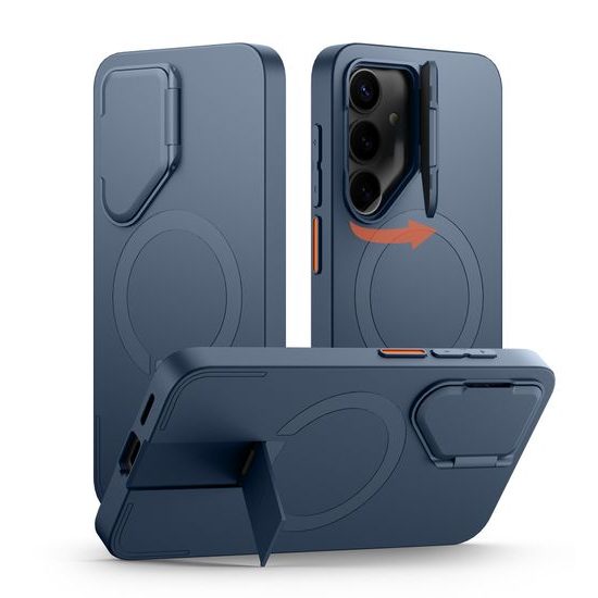 Suritch MagSafe Kickstand Camprotector Θήκη Samsung Galaxy S25, μπλε