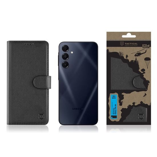 Tactical Field Notes púzdro, Samsung Galaxy A16 5G, čierny