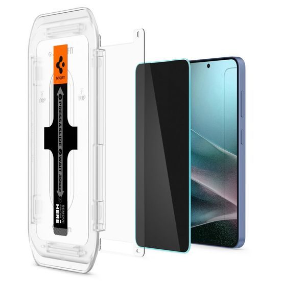 Spigen Glass.TR EZFit Privacy με εφαρμογέα, 2 τεμάχια, Προστατευτικό γυαλί, Samsung Galaxy S24 Plus / S25 Plus