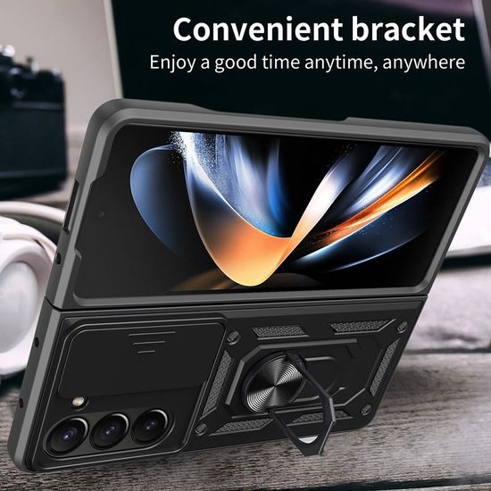 Samsung Galaxy Z Fold7 / Z Fold8 Ultra ümbris – Techsuit CamShield – sinine