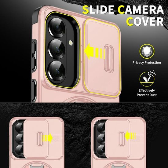 Θήκη Camslide Stand, Samsung Galaxy S26 Plus, ροζ