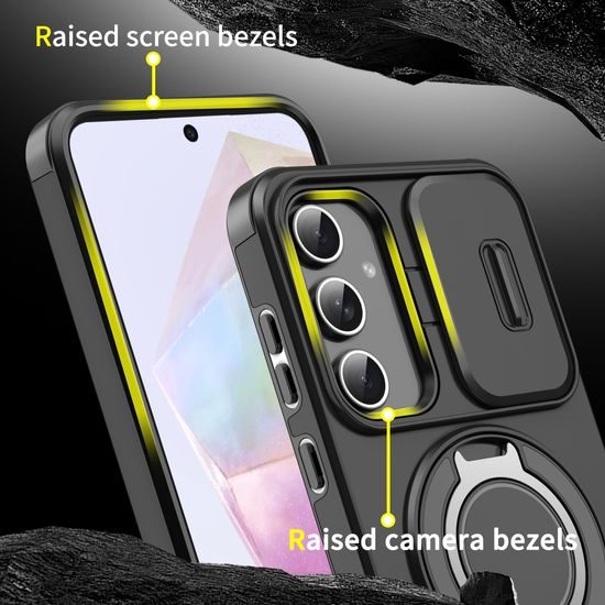 Camslide Stand obal, Samsung Galaxy A54, modrý