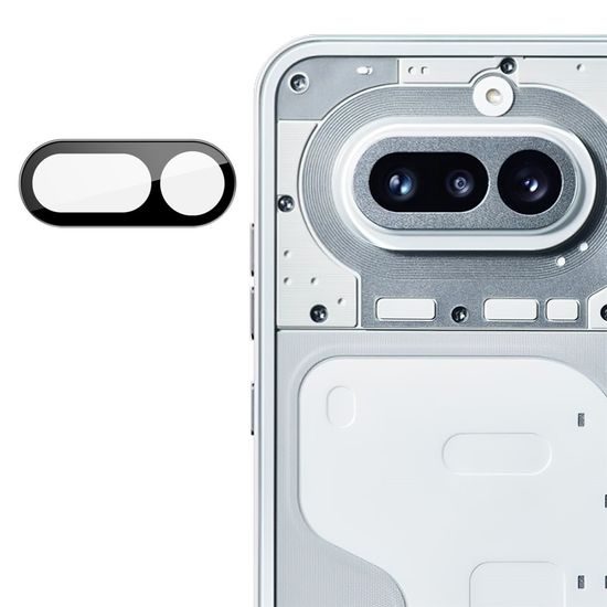 Techsuit sticlă pentru camera foto, Nothing Phone (4a), negru