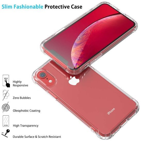 Techsuit Shockproof Διάφανη Θήκη, iPhone XR