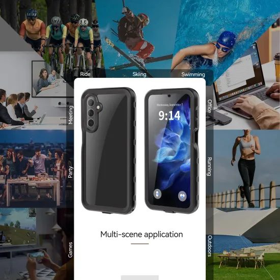 ShellBox IP68 Θήκη, Samsung Galaxy A16, Μαύρο