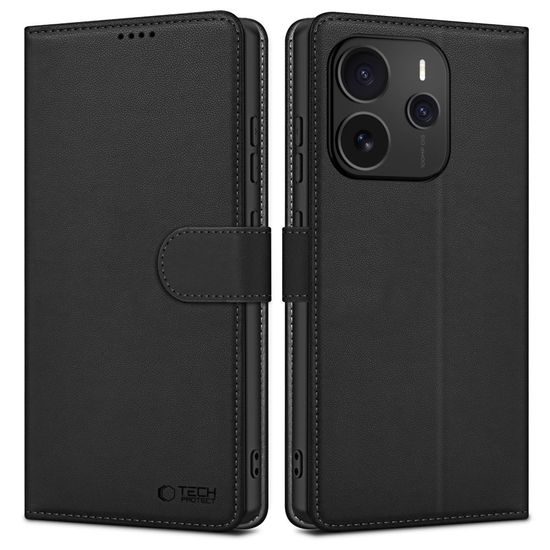 Tech-Protect Xiaomi Redmi Note 14 5G / Poco M7 Pro 5G, μαύρη θήκη