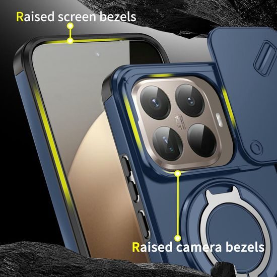 Θήκη Camslide Stand, Xiaomi 15T Pro, μπλε