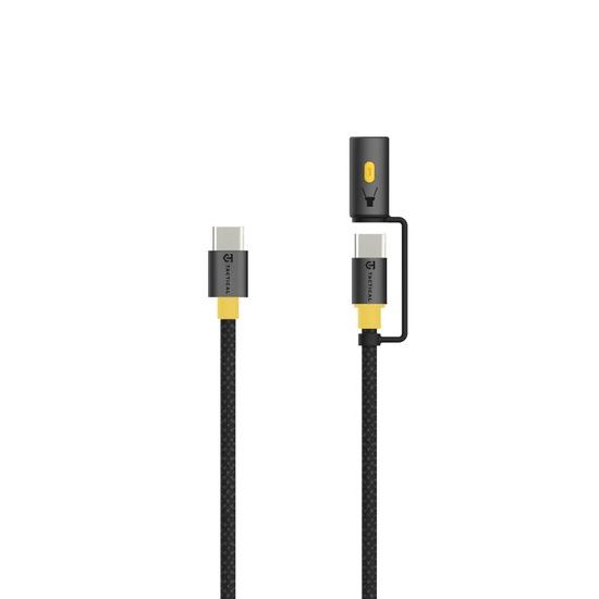 Καλώδιο Tactical Stinger USB-C - USB-C, 1,5 m, μαύρο