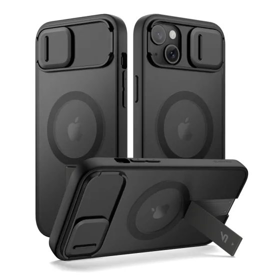 Husă Suritch MagSafe Shockproof, iPhone 13 / 14, neagră