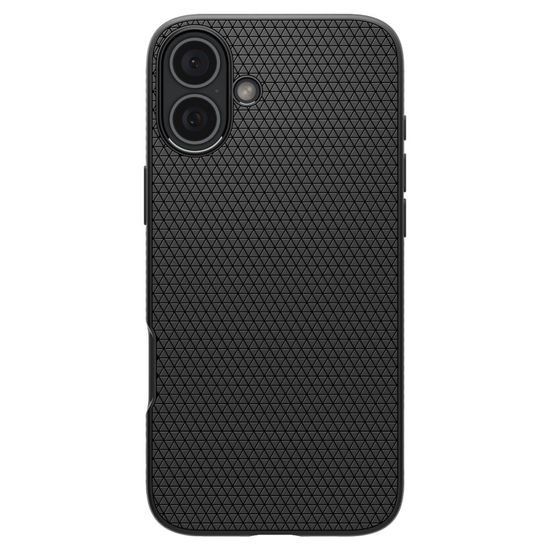 Spigen Liquid Air, iPhone 16, černý