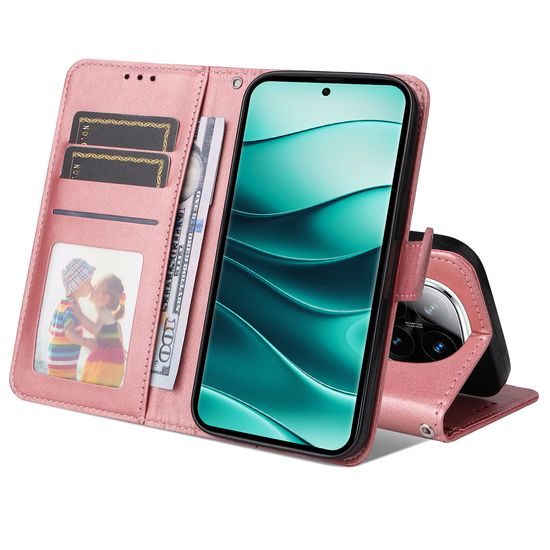 Μαγνητική Θήκη, Xiaomi Redmi Note 14 Pro Plus 5G, Ροζ