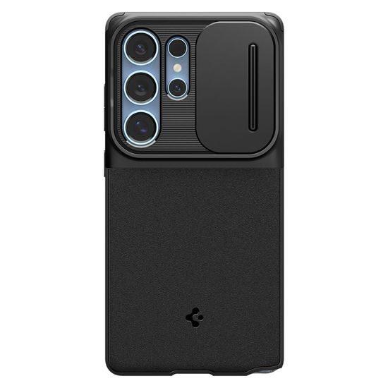 Spigen Optik Armor, Samsung Galaxy S25 Ultra, černý