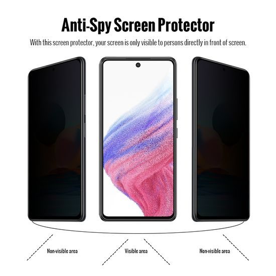 Privacy 5D Tvrzené sklo, Samsung Galaxy A53