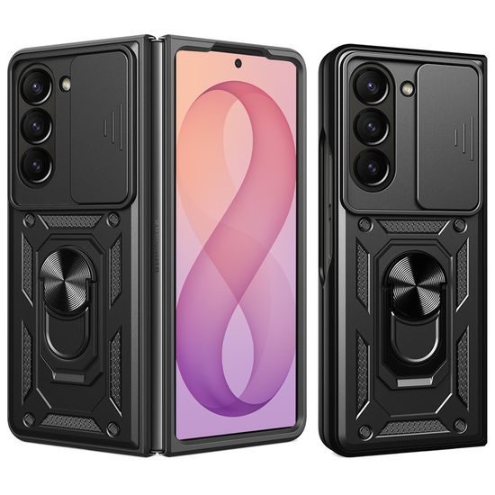 Samsung Galaxy Z Fold7 / Z Fold8 Ultra ümbris – Techsuit CamShield – must