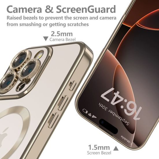 Tech-Protect MagFlex MagSafe iPhone 16 Pro, λαμπερή έρημος