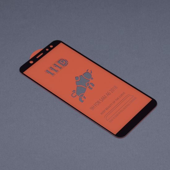 Techsuit 111D Προστατευτικό Γυαλί, Samsung Galaxy A6 Plus 2018, Μαύρο