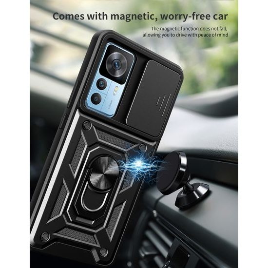 JP CamShield, Motorola Moto G22 4G / E32, μαύρο