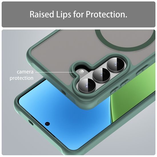 Techsuit HaloFrost II MagSafe, Samsung Galaxy S26 Plus, πράσινο