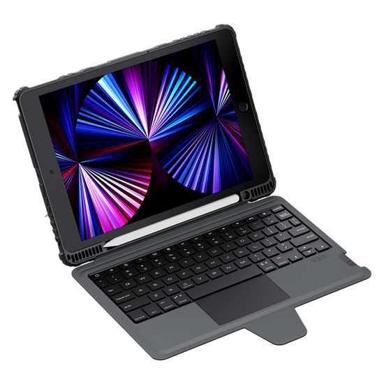 Nillkin Bumper Combo Keyboard Case, iPad 10.2 2019 / 2020 / 2021, černý