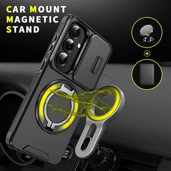 Θήκη Camslide Stand, Samsung Galaxy S26, μαύρη