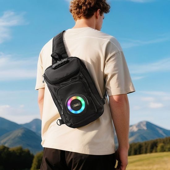 Hoco HC42 Bluetooth ηχείο σε σχήμα σακιδίου, 6L, μαύρο