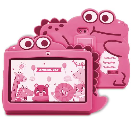 Παιδικό tablet 7" HD με Android, προστασία οφθαλμών και μπαταρία 4000 mAh, ροζ