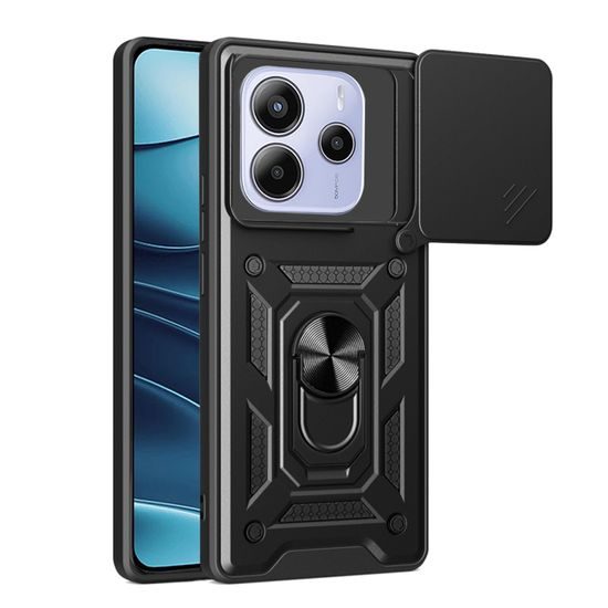 Techsuit CamShield, Xiaomi Redmi Note 14 5G, μαύρο