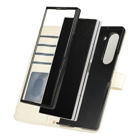 Θήκη Glamour, Samsung Galaxy Z Fold 6, λευκή