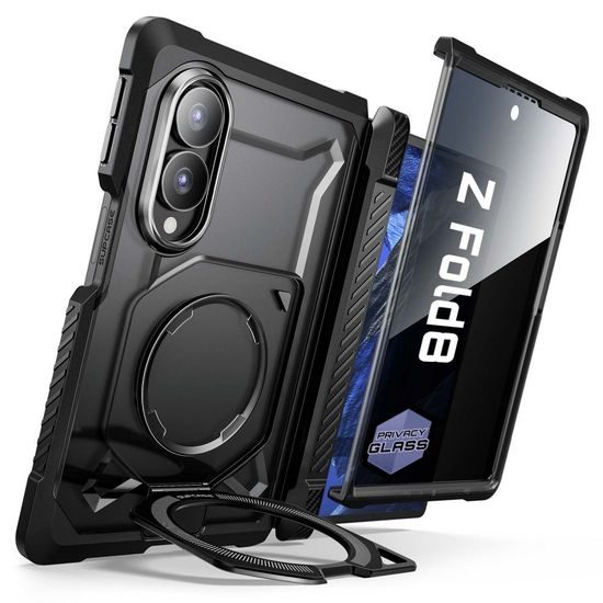 Supcase UB Grip Mag MagSafe Privacy, Samsung Galaxy Z Fold 8, čierny