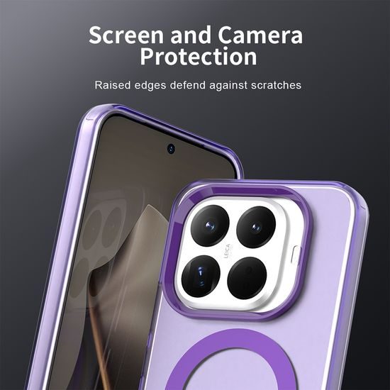 Techsuit CandyCase MagSafe, Xiaomi 17T, fioletowe